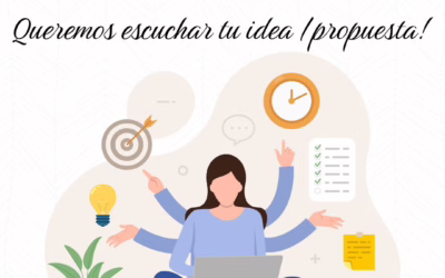 Proponte para organizar una actividad